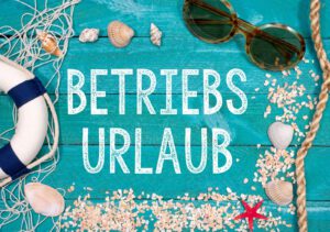 Betriebsurlaub