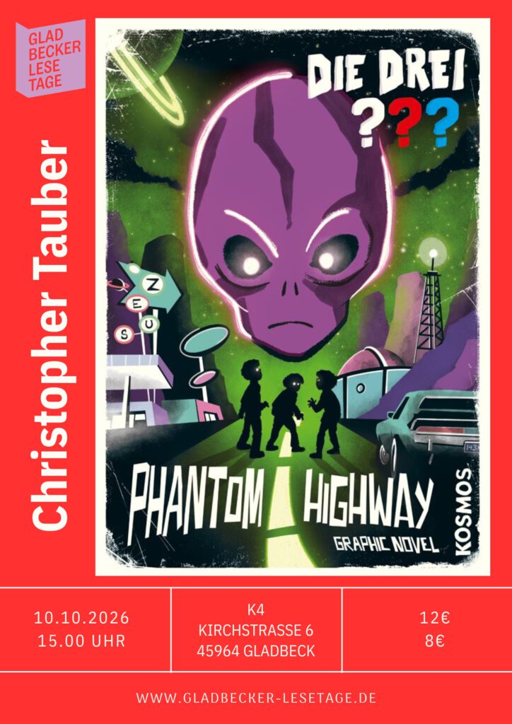 Die drei ??? Phantom Highway Graphic Novel Lesung im K4